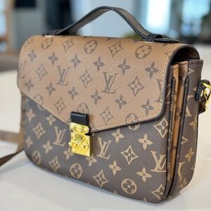 Brown Monogram Crossbody Bag